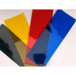 ROLO DE TIRAS DE PVC DE CORES TRANSPARENTES