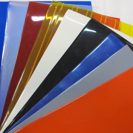 ROLO DE TIRAS DE PVC DE COR OPACA