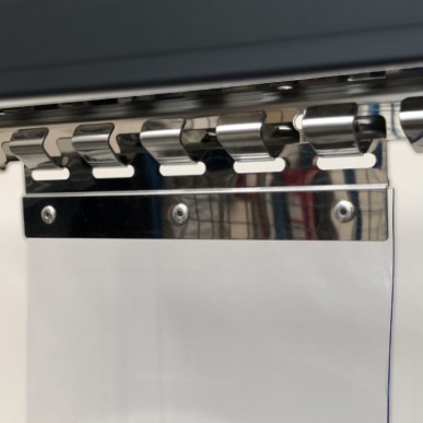 Placas de aço inoxidável para tiras de PVC