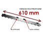 SISTEMA DE GANCHO DE POLIPROPILENO PARA CORTINA DE TIRAS DE PVC SISTEMA DE GANCHO DE POLIPROPILENO PARA CORTINA DE TIRAS DE PVC