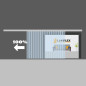 Cortinas de tiras PVC corrediças à medida – Sistema Deslizante Profissional (v2) Cortinas de tiras PVC corrediças à medida – Sistema Deslizante Profissional (v2)