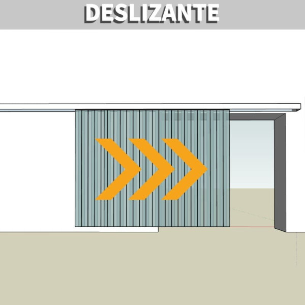 Cortinas de tiras PVC corrediças à medida – Sistema Deslizante Profissional (v2) Cortinas de tiras PVC corrediças à medida – Sistema Deslizante Profissional (v2)