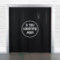 Cortinas de tiras de PVC personalizadas - impressão de logótipo Cortinas de tiras de PVC personalizadas - impressão de logótipo