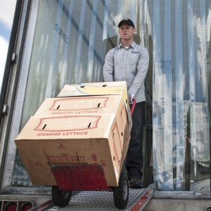 Cortina de tiras para câmaras frigoríficas à medida